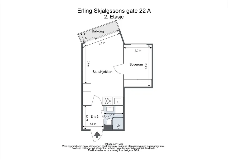 Erling Skjalgssons Gate 22A, 0267 Oslo - Bilde 1