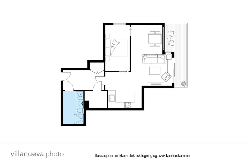 Arnljot Gellines Vei 5B, 0657 Oslo - Bilde 3