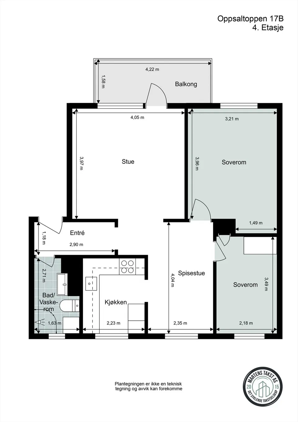 Oppsaltoppen 17B, 0687 Oslo - Bilde 2