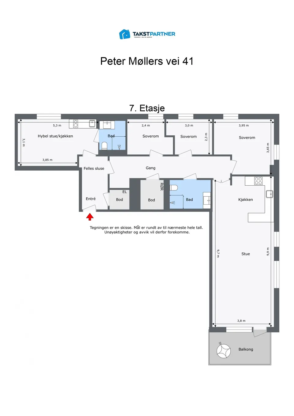 Peter Møllers Vei 41, 0585 Oslo - Bilde 2