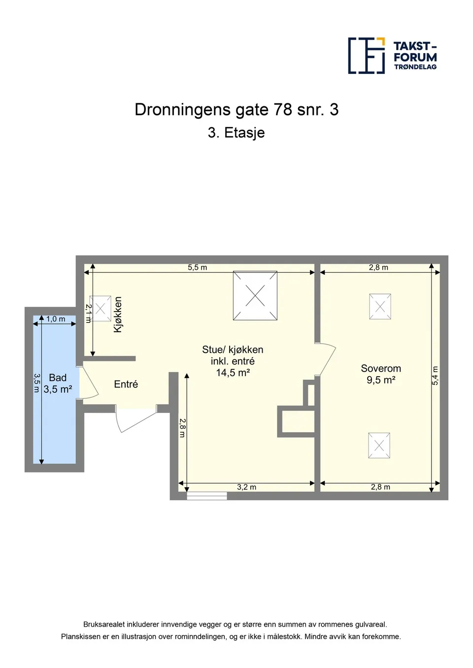 Dronningens Gate 78, 7012 Trondheim - Bilde 3