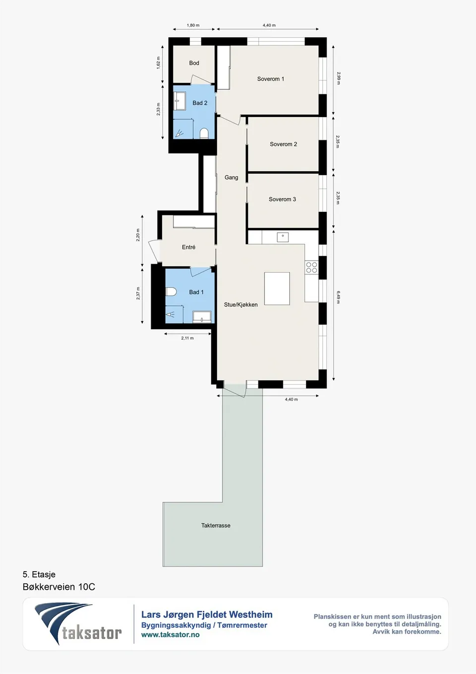 Bøkkerveien 10C, 0579 Oslo - Bilde 2