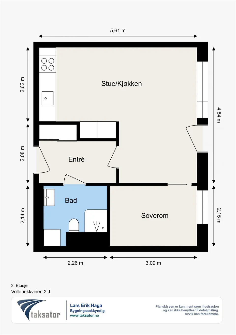 Vollebekkveien 2J, 0598 Oslo - Bilde 2