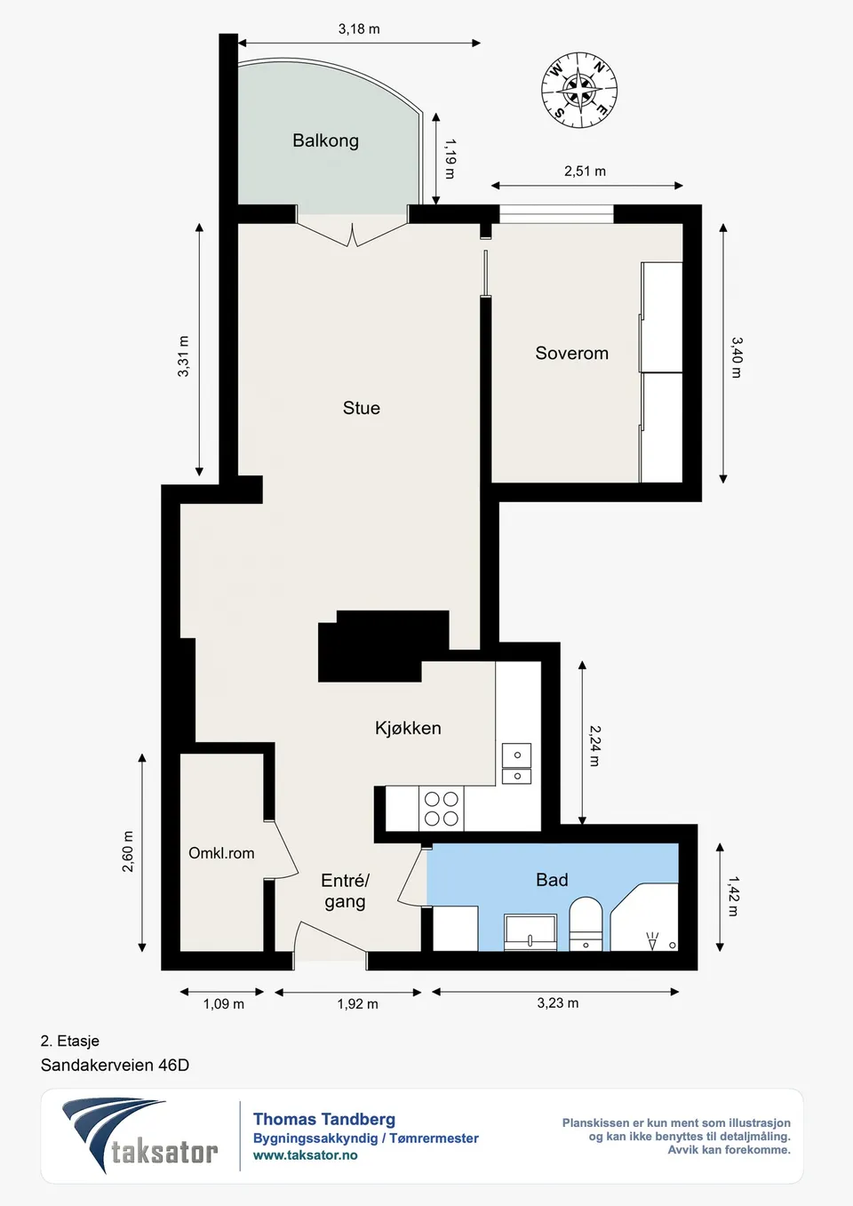 Sandakerveien 46D, 0477 Oslo - Bilde 3
