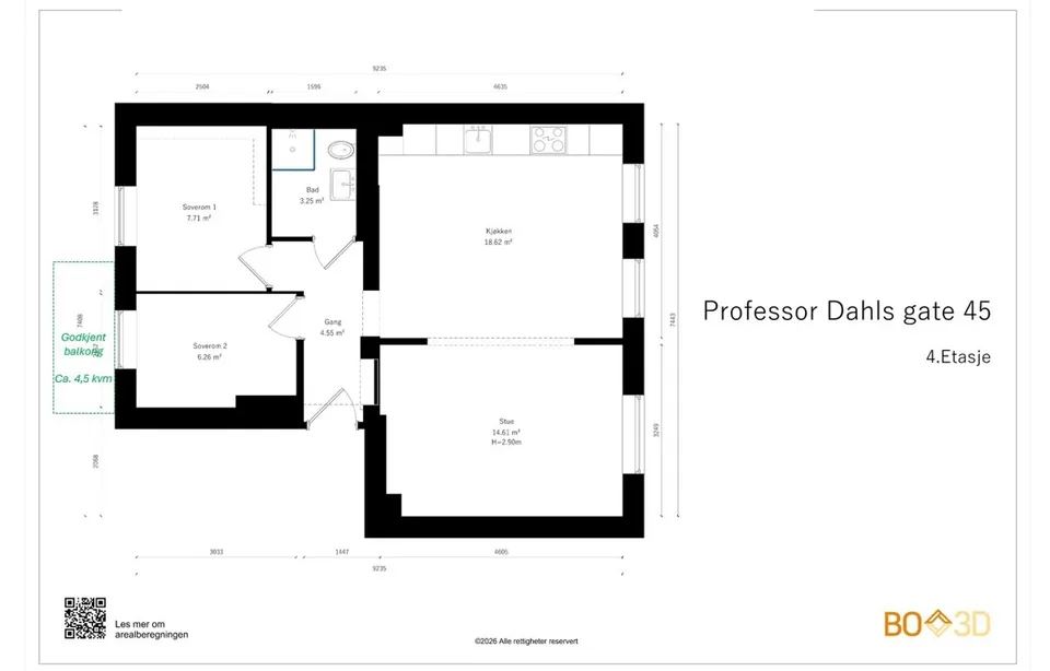 Professor Dahls Gate 45, 0367 Oslo - Bilde 3