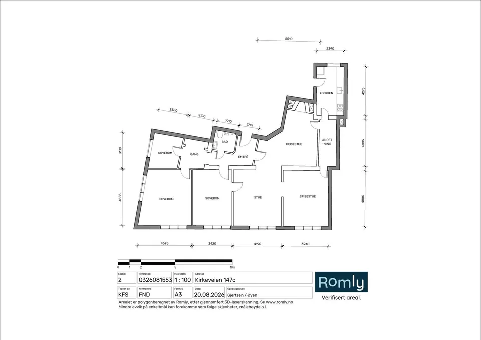Kirkeveien 147C, 0361 Oslo - Bilde 3